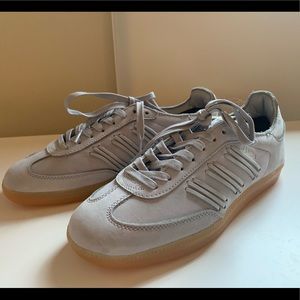 Adidas Samba grey suede sneakers